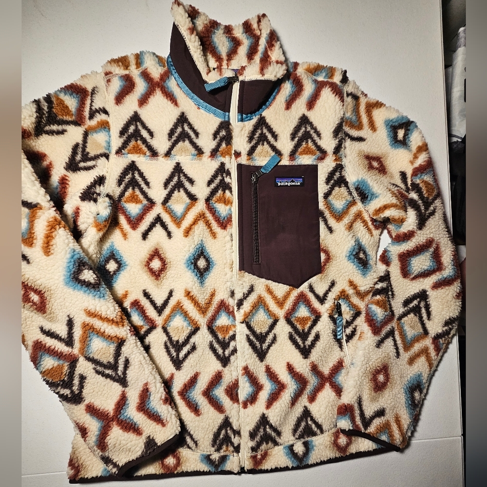 Patagonia NWOT Classic Retro-X Fern Dell Jacket Full Zip Women's Sz Medium